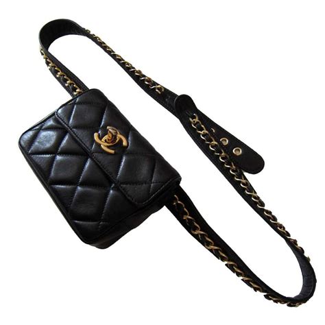 chanel waist pouch replica|Chanel leather handbags.